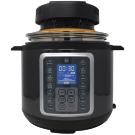 Mealthy Crisplid Review: Turn Pressure cooker to Air Fryer - Piping Pot ...