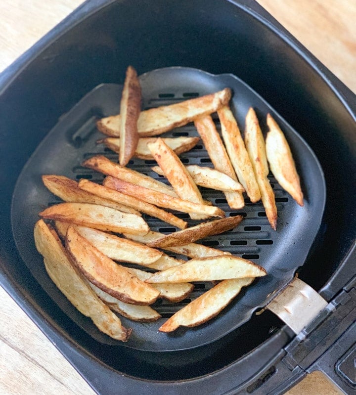 Homemade French Fries in Air Fryer & Pressure Cooker Crisplid - Piping ...