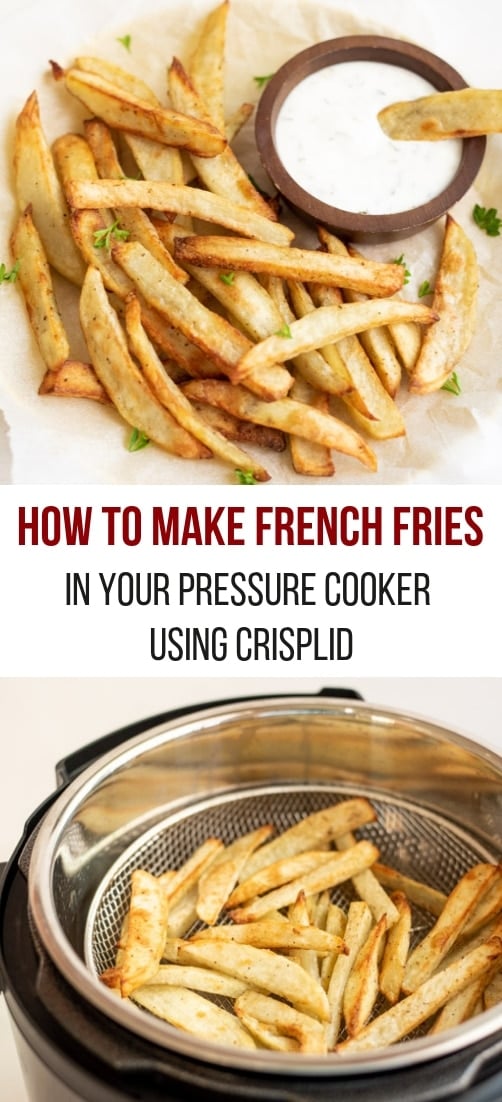 Instant Pot Air Fryer French Fries Piping Pot Curry