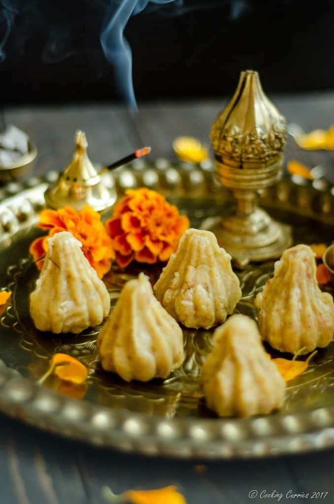 Coconut Khoya Modak