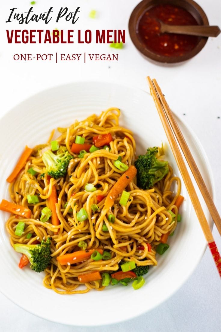 Instant Pot Vegetable Lo Mein Piping Pot Curry