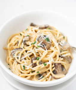 Instant Pot Creamy Mushroom Pasta - Piping Pot Curry