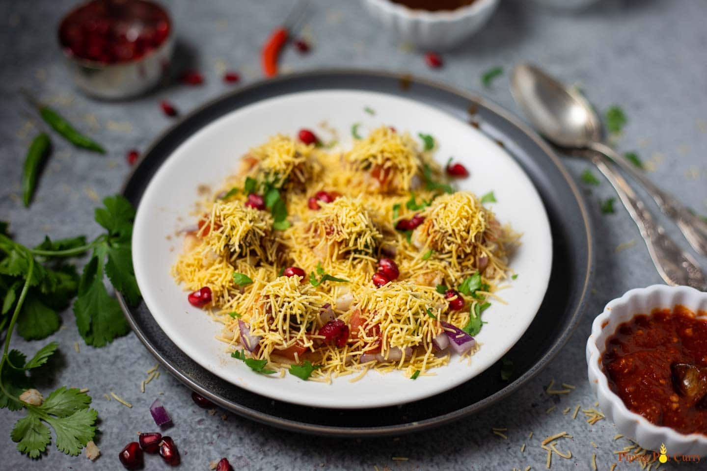 tangy sev puri