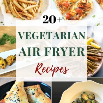 20+ Air fryer vegetarian recipes
