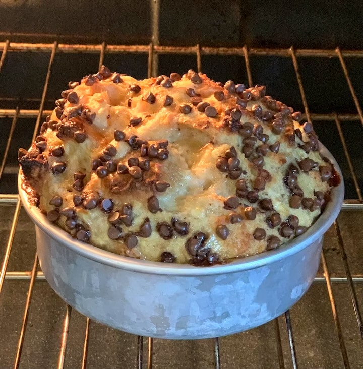 Banana Bread Pudding Piping Pot Curry