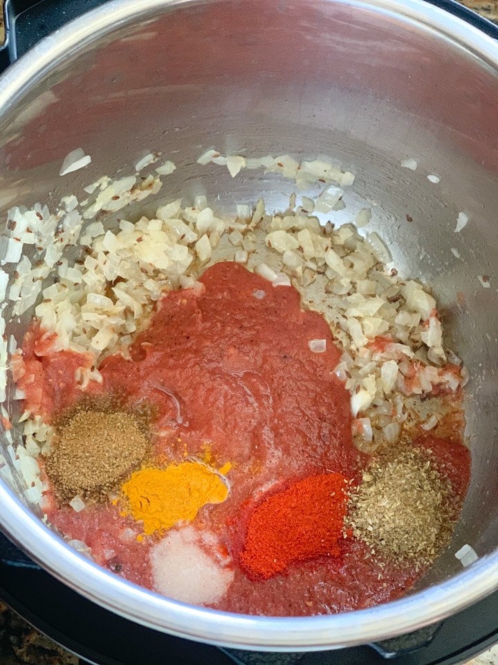 Instant Pot Coconut Chicken Curry Steps - Piping Pot Curry-2 Instant Pot Coconut Chicken Curry Steps - Piping Pot Curry-2