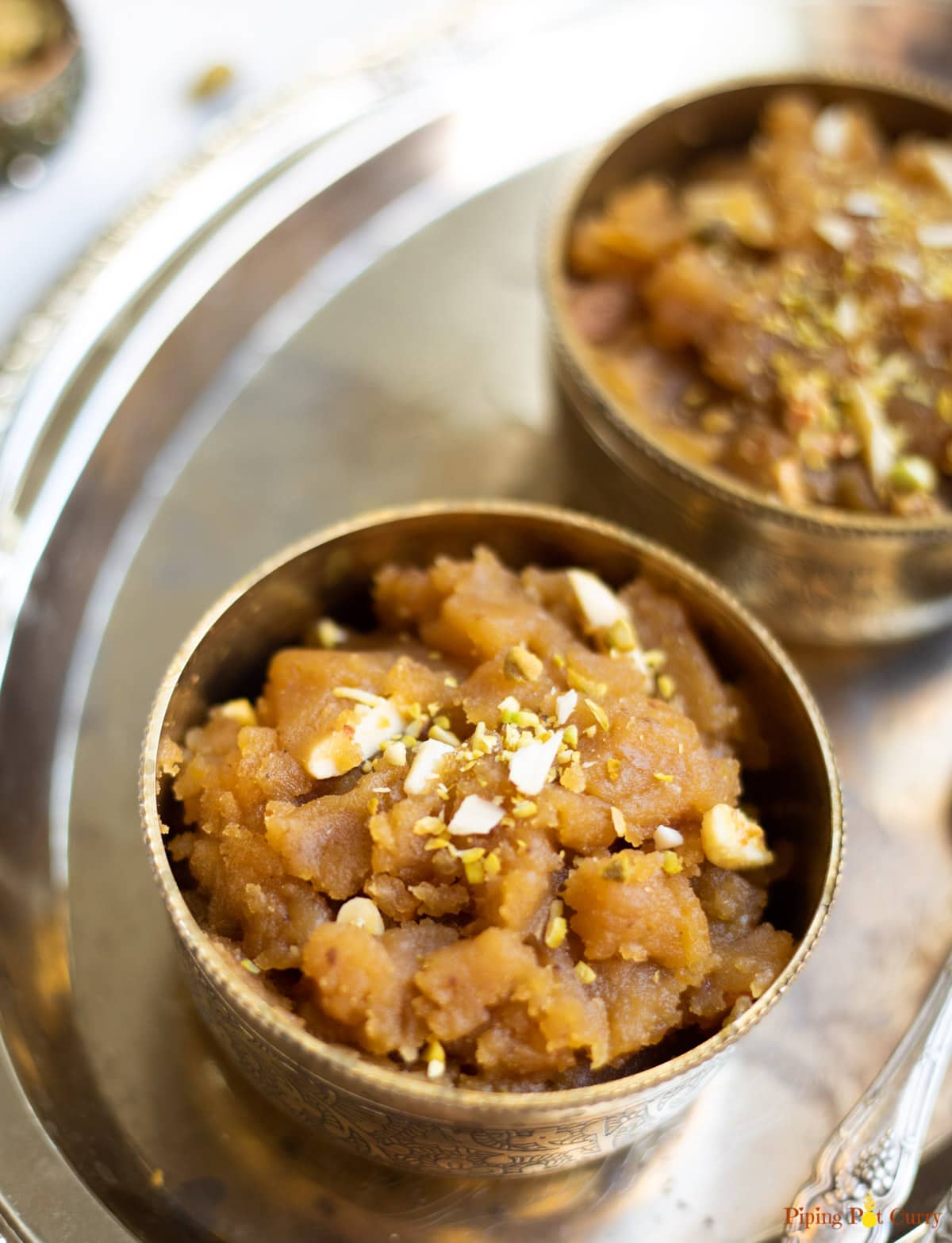 Instant Moong Dal Halwa iin 2 bowls 