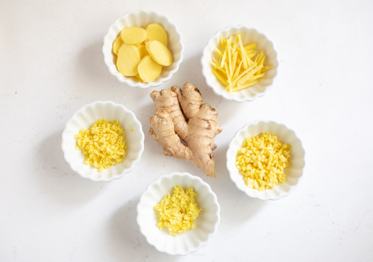 How to peel, grate and chop ginger