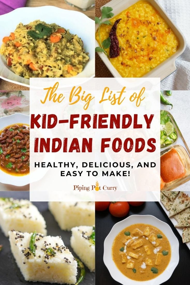 50 Indian Food Ideas For Kids Piping Pot Curry