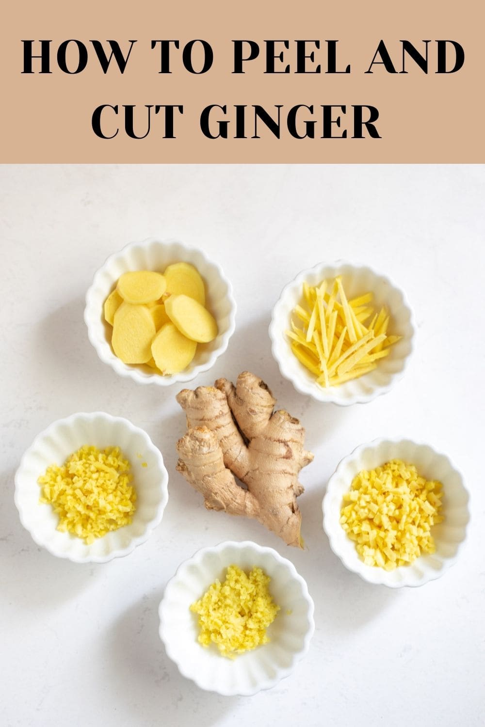 How to Peel and Cut Ginger the Right Way? Piping Pot Curry