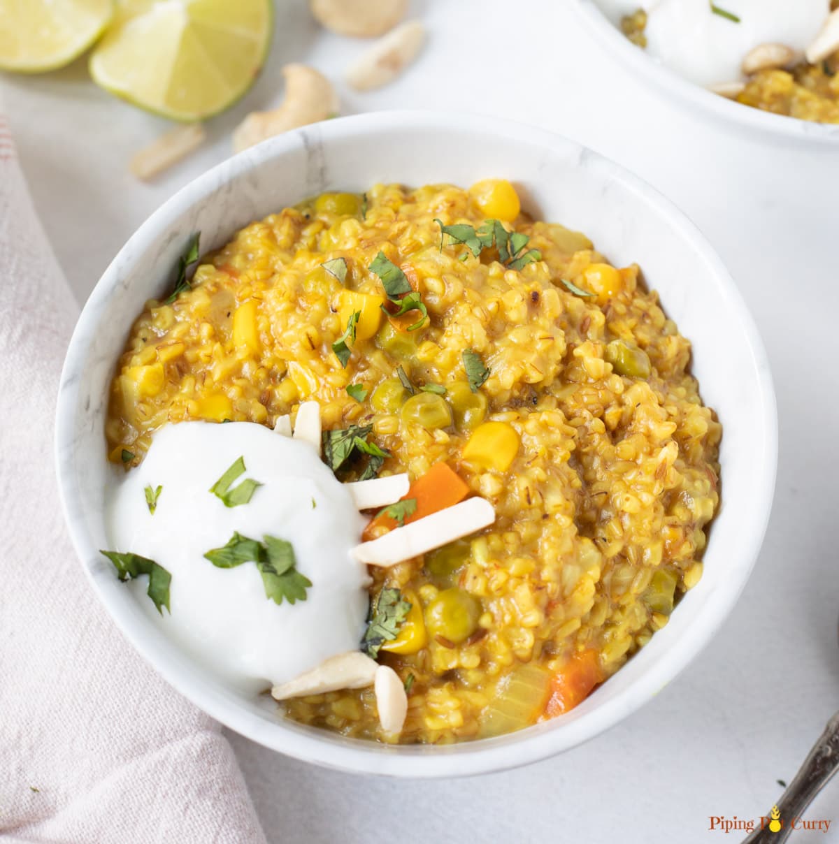 Indian Masala Oats (Savory Oatmeal)