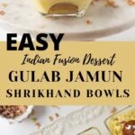 Gulab Jamun Shrikhand Bowls
