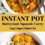 Instant Pot Butternut Squash Curry
