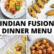 Indian Fusion Dinner Menu - 98