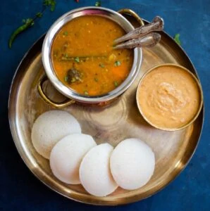 idli steamed in the instant pot