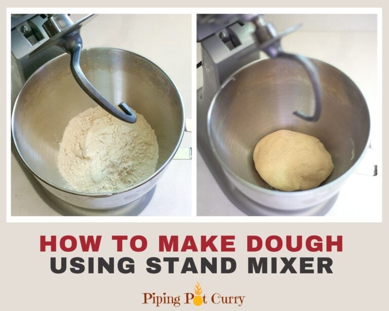 How to make Roti Dough using Stand Mixer? Piping Pot Curry