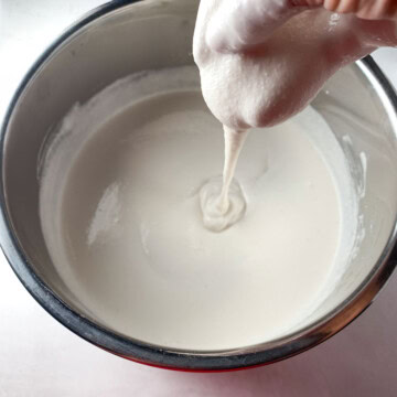 Consistency of the dosa batter
