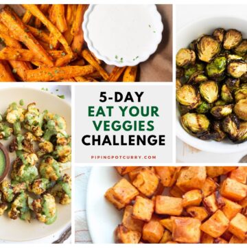 5-day Eat your veggies challenge