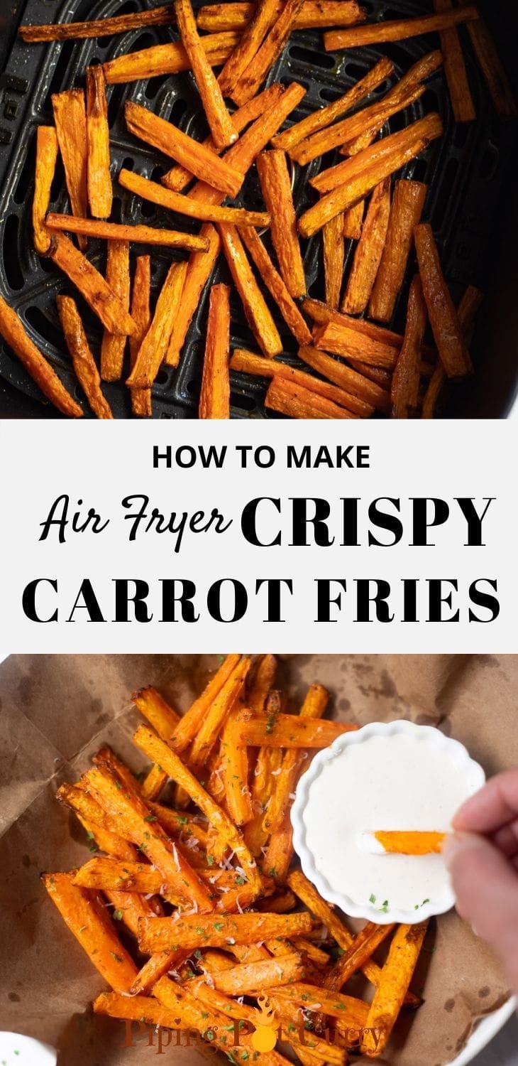 Perfect Air Fryer Carrots Piping Pot Curry