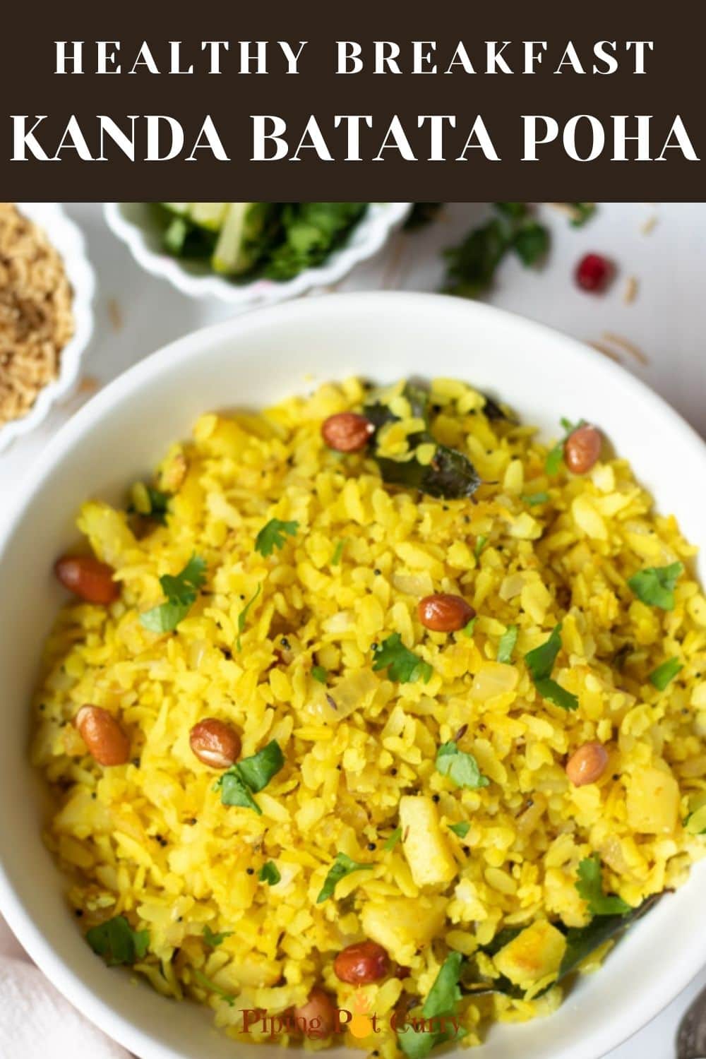 The Best Poha Recipe - Piping Pot Curry