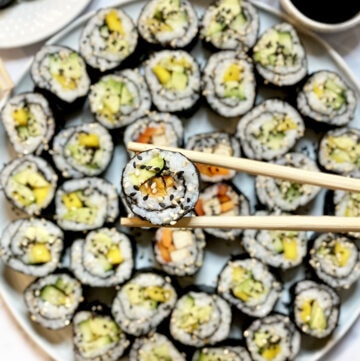 Ready to eat sushi