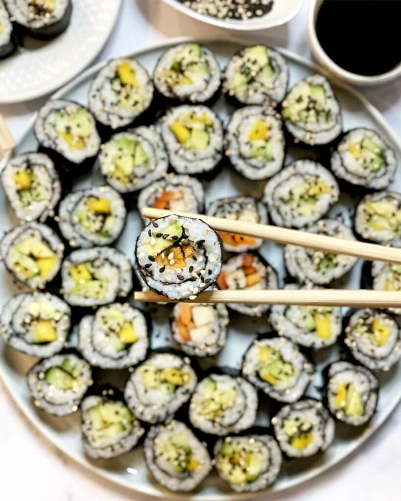 Ready to eat sushi