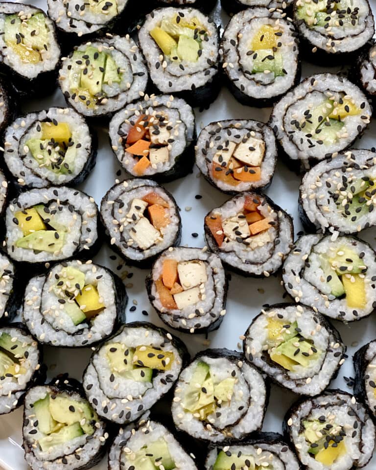 Easy Vegan Sushi for Beginners Piping Pot Curry