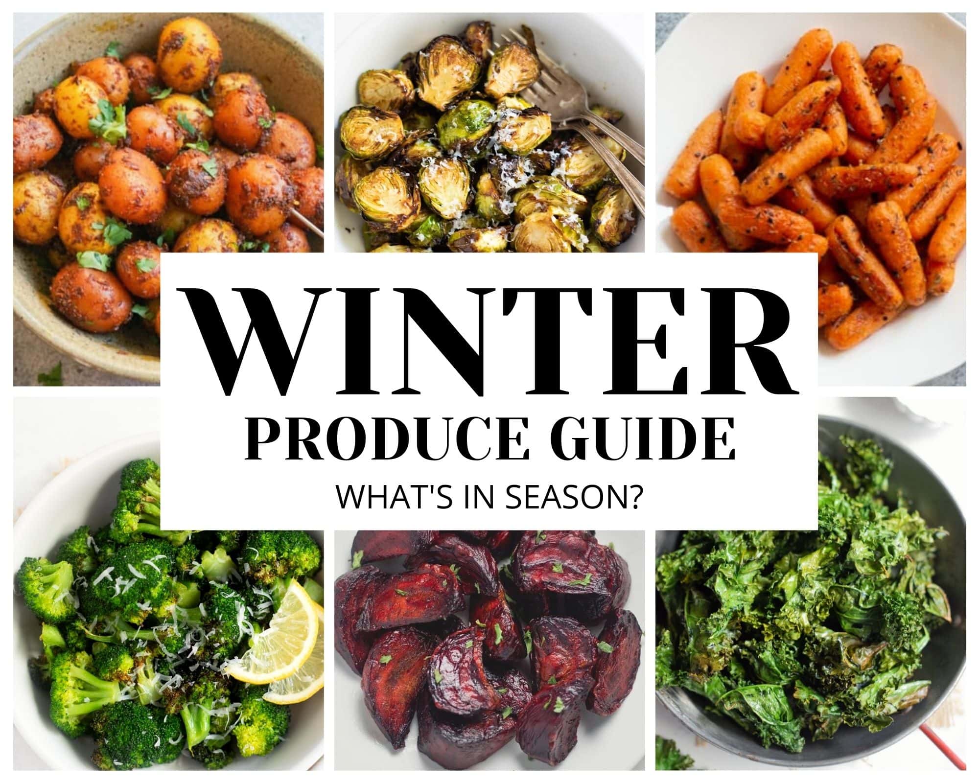 Fruits and Vegetables in Season in December - Seasonal Produce Guide!