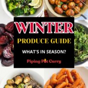 Winter produce guide roundup