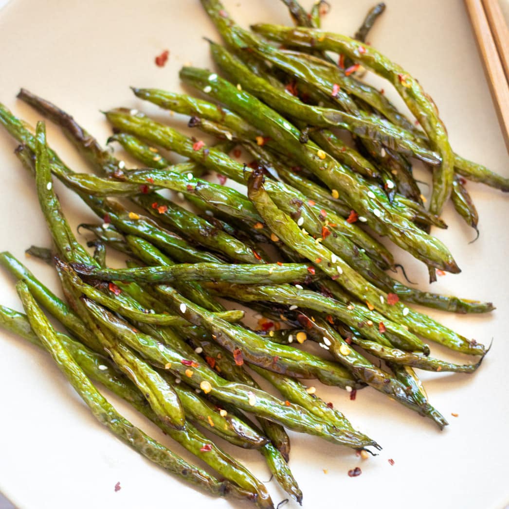 Air Fryer Green Beans with Garlic (Chinesestyle) Recipe Cart