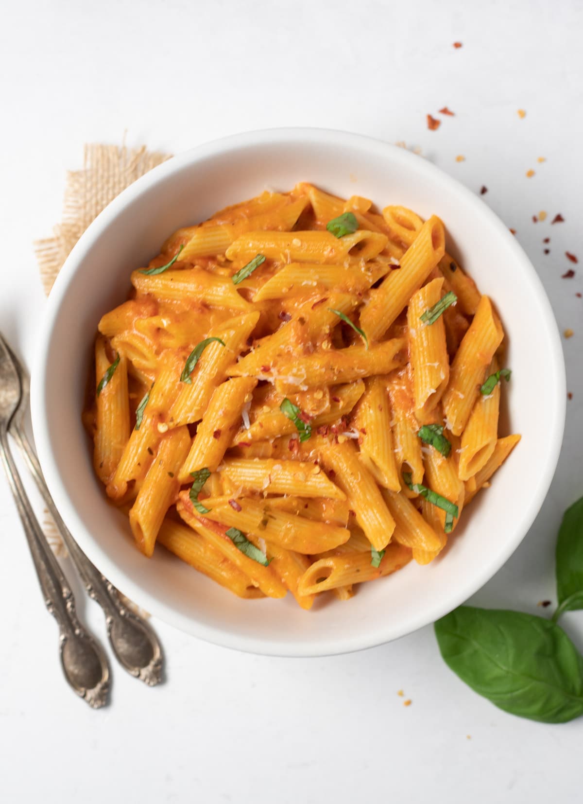 Food with Friends: Penne Alla Vodka Pizza