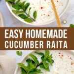 Easy Homemade Cucumber Raita