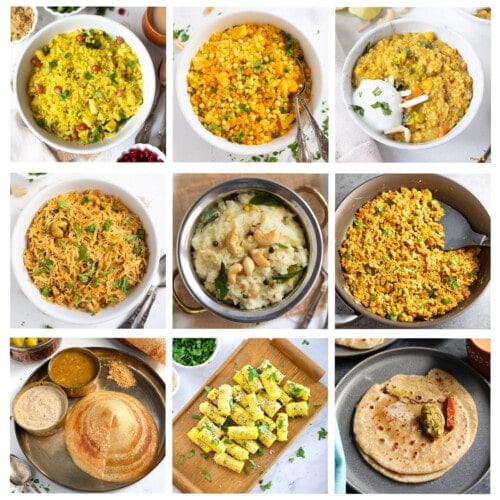 25 Best Indian Breakfast Recipes - Piping Pot Curry