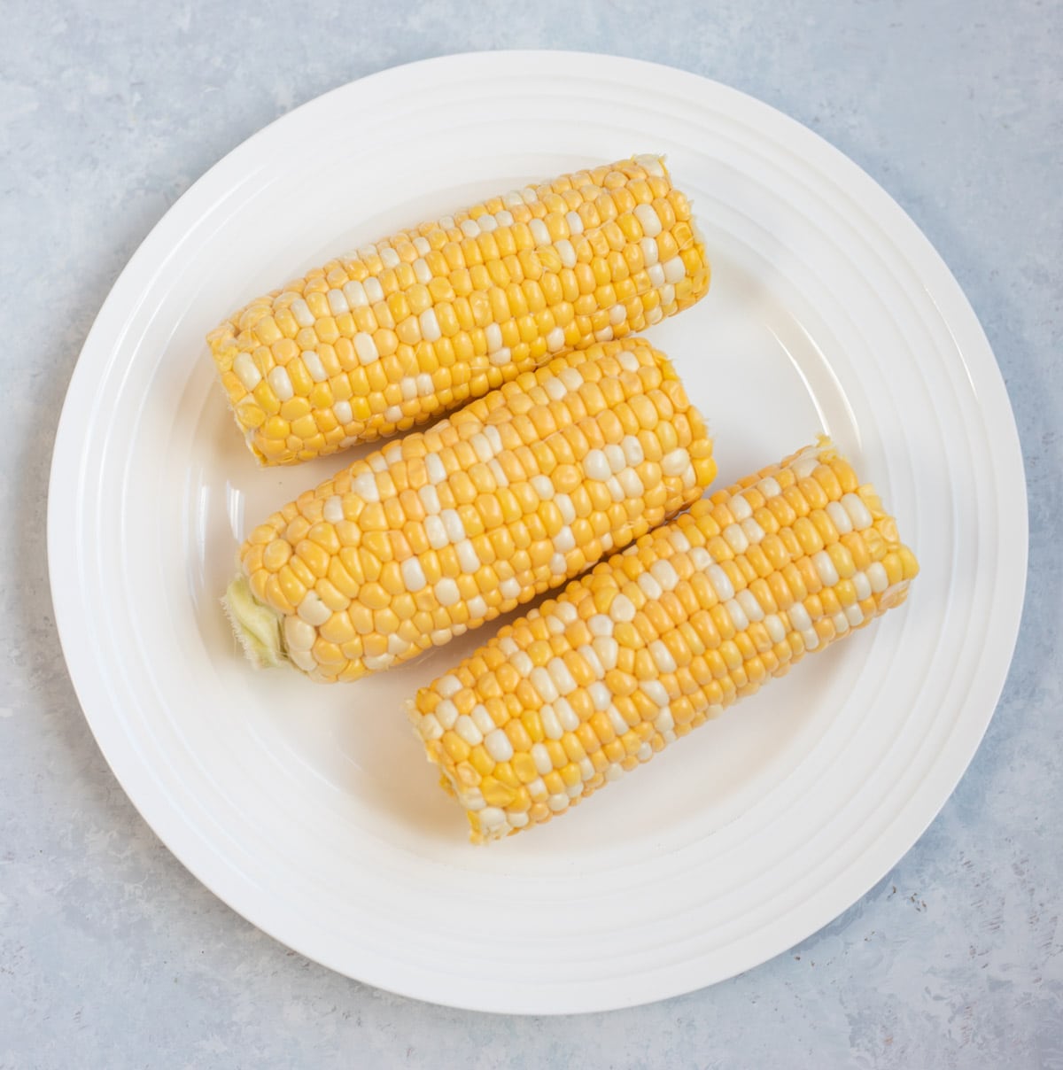 Corn on the Cobb in a plate
