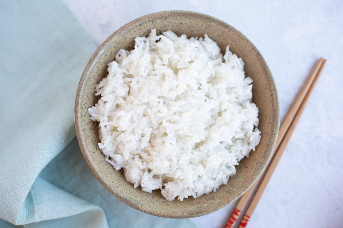 How to Cook Perfect White Rice - Wok and Kin