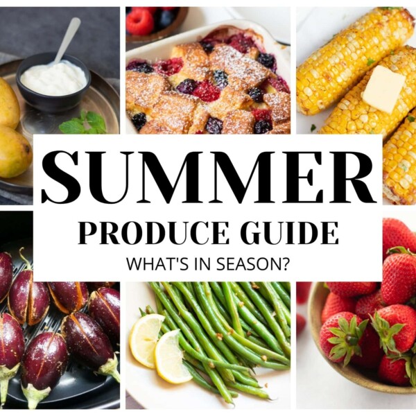 Summer fruits and vegetables guide