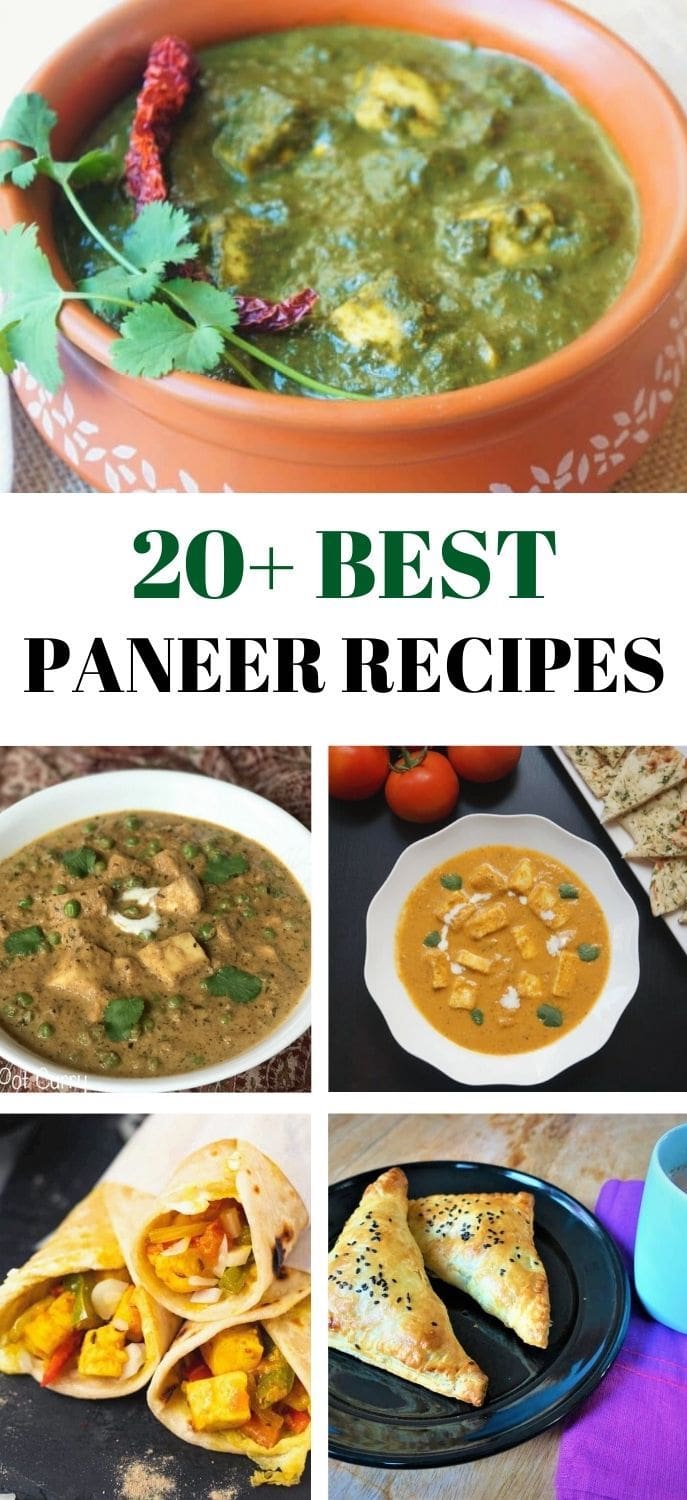 20+ Best Paneer Recipes You Must Try - Piping Pot Curry