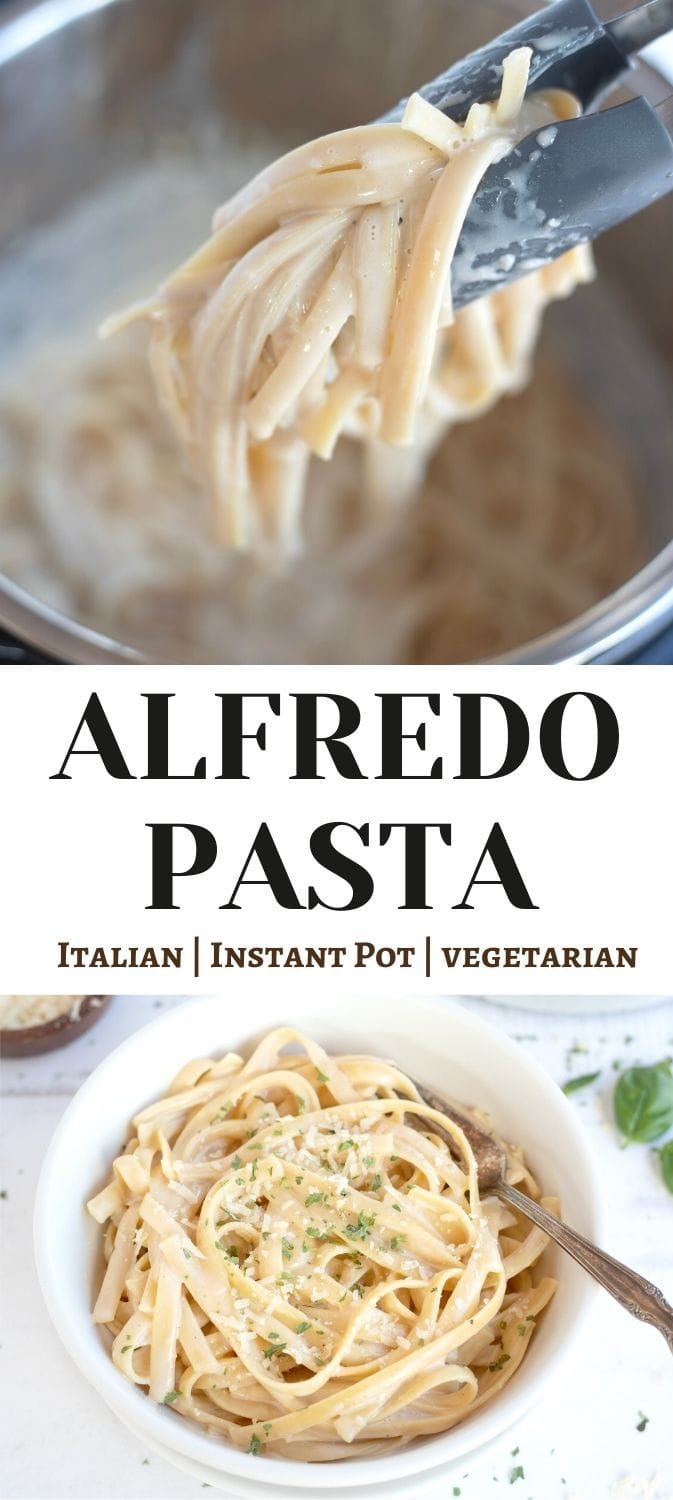 Easy Instant Pot Fettuccini Alfredo Piping Pot Curry