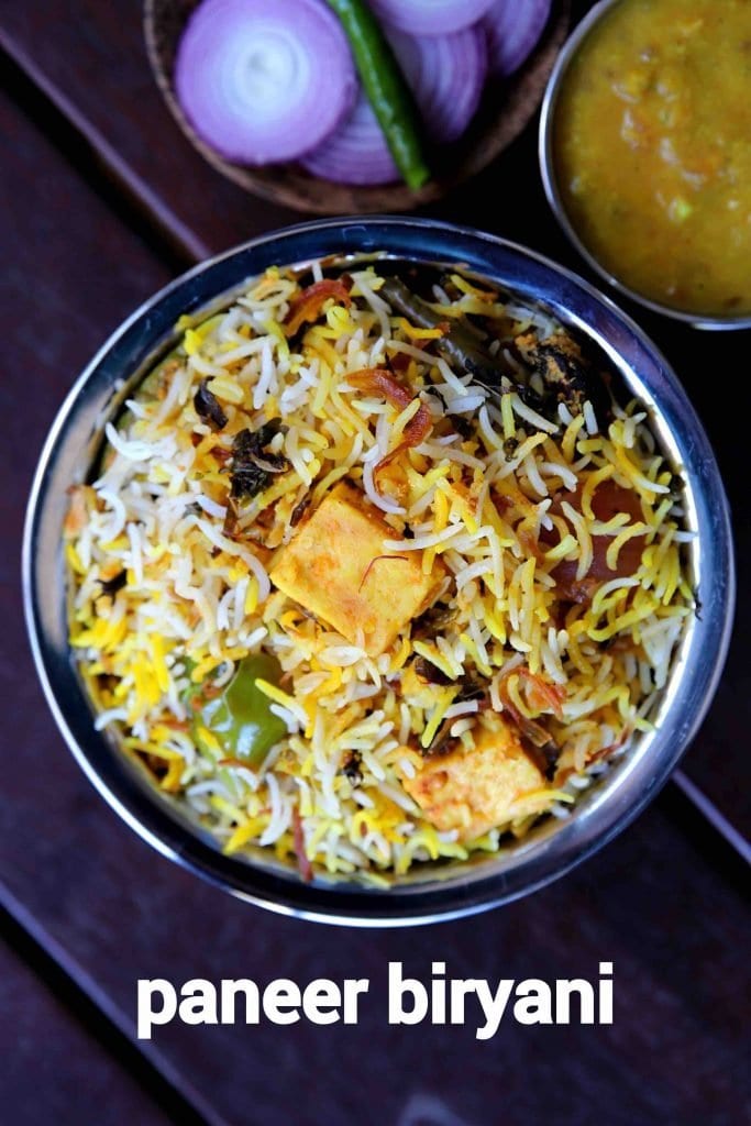 paneer biriyani recipe