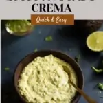 Creamy Avocado Cilantro Sauce