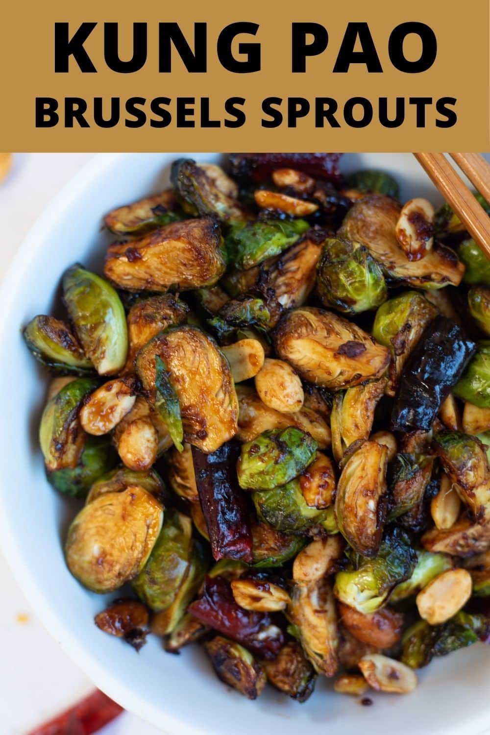 Easy Kung Pao Brussels Sprouts Piping Pot Curry