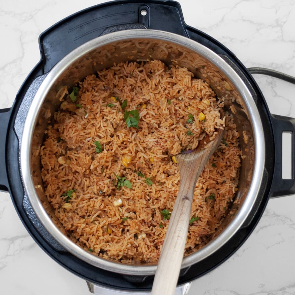pressure cooker mexican rice