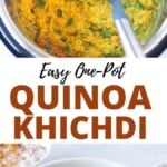 Quinoa khichdi