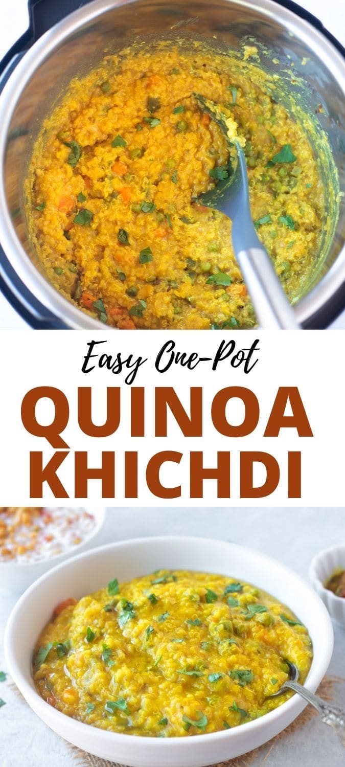 Quinoa Khichdi - Piping Pot Curry