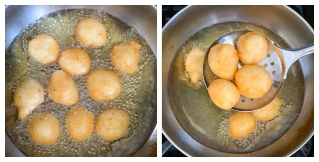 Dahi Vada fried balls