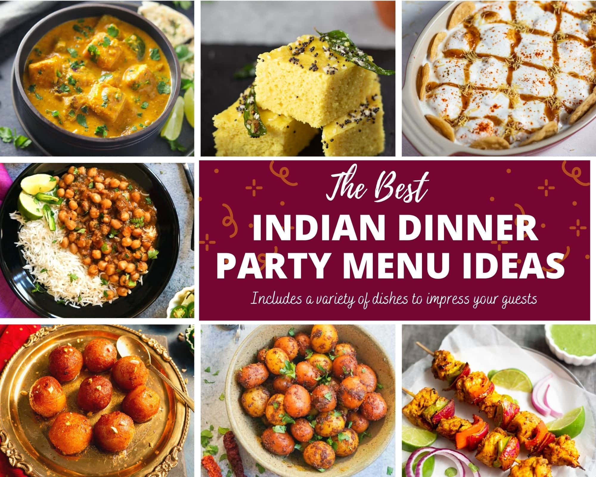 Indian Dinner Party Menu Ideas 2 