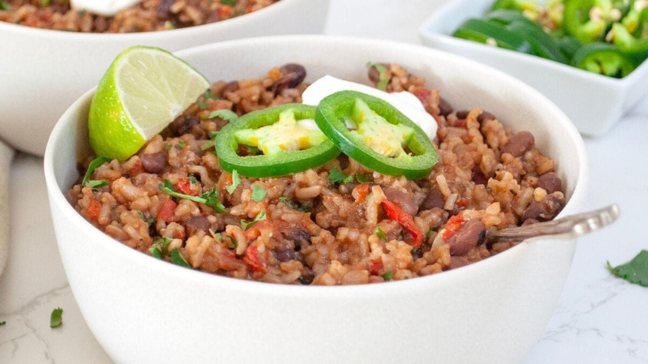 instant pot beans and rice