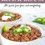 Easy Instant Pot Rice & Beans