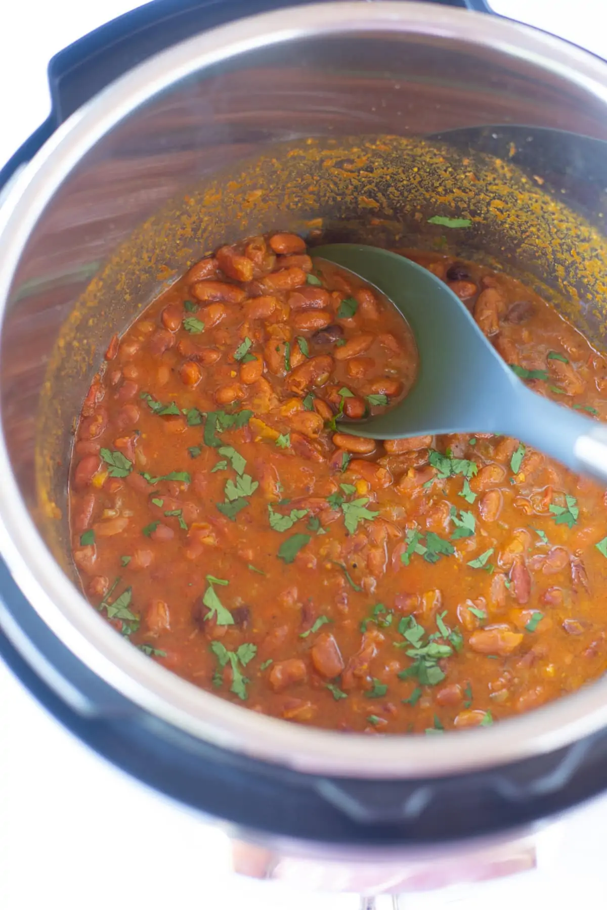 Indian Rajma (red kidney beans curry) in the instant pot