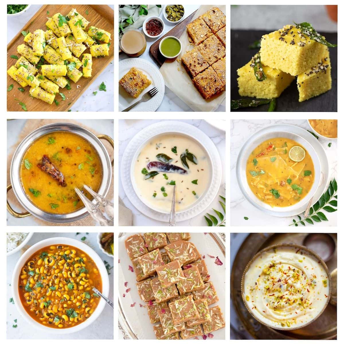 gujarati food items list